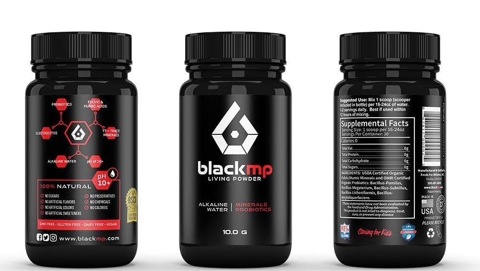 BlackMP Living Powder - 3Pack