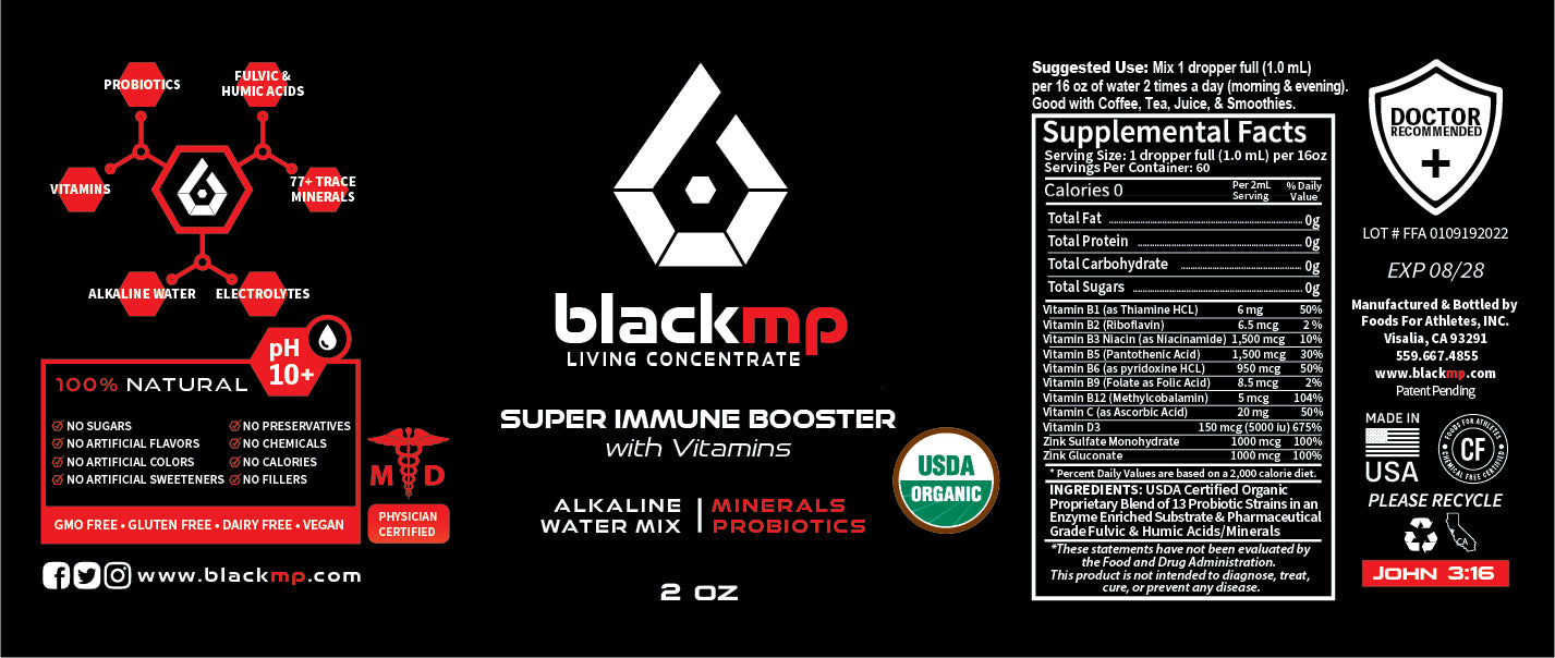 BlackMP Super Immune Booster 2oz (Subscription)