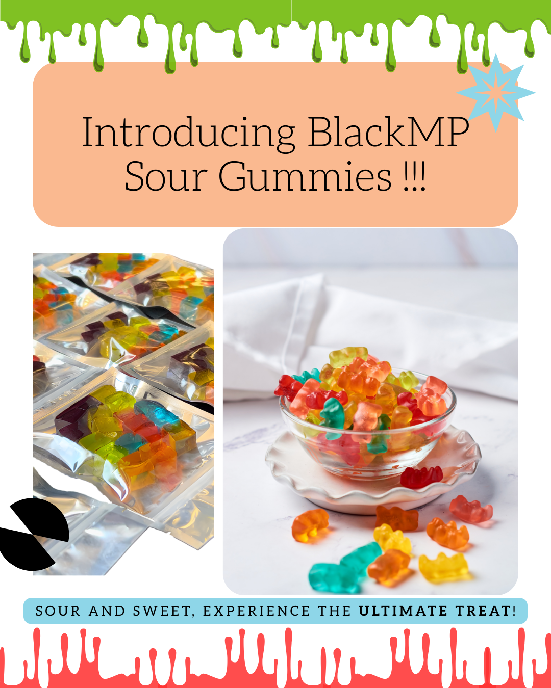 BlackMP Sour Gummies