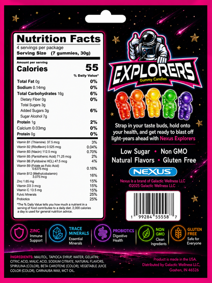 Fulvic Mineral Gummies - Nexus Explorers | BlackMP