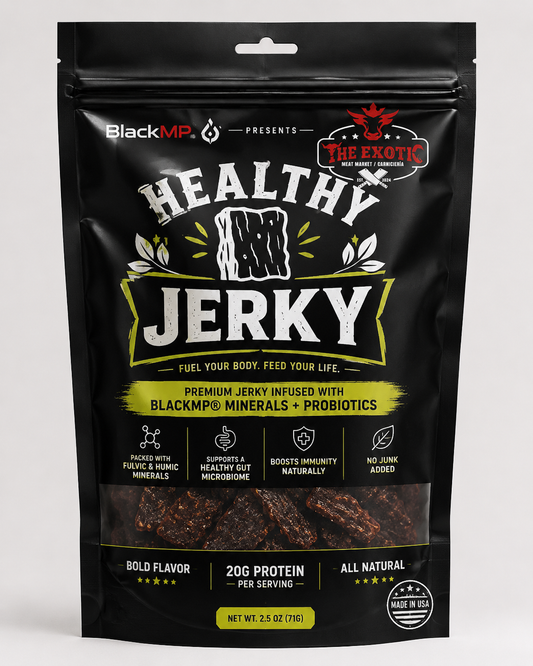 Probiotic Beef Jerky - Mineral Restoration Snack | BlackMP